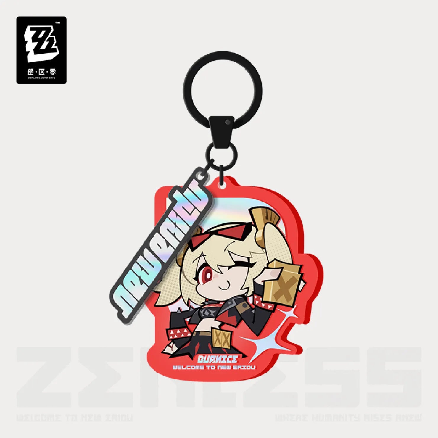 Pre-Order Zenless Zone Zero - New Eridu Series Chibi Acrylic Keychain: Son of Calydon