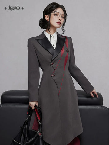 Pre-Order Genshin Impact - Arlecchino Impression Casual Long Coat