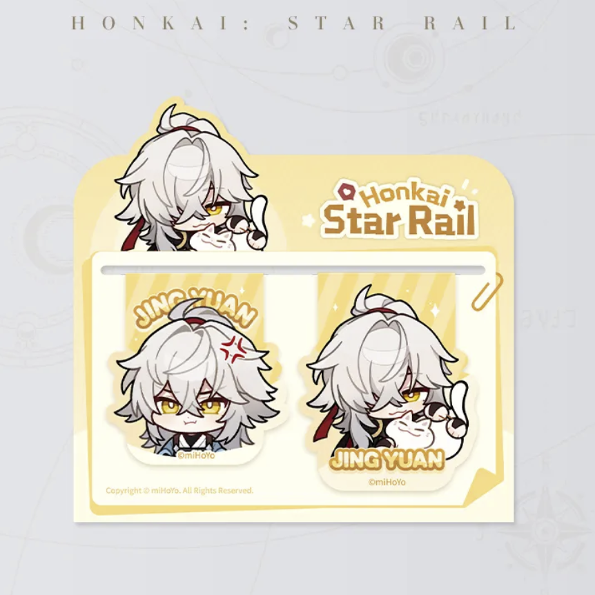 Honkai: Star Rail - Pom-Pom Gallery Soft Magnet Bookmark Set