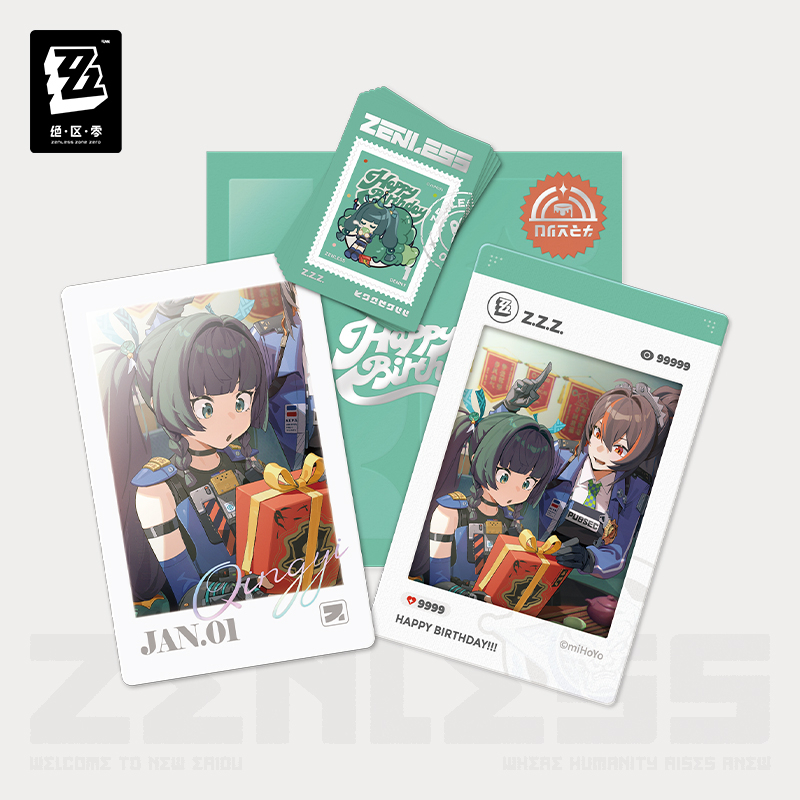 Pre-Order Zenless Zone Zero - HB2U Series Happy Birthday Commemorative Set Vol.3