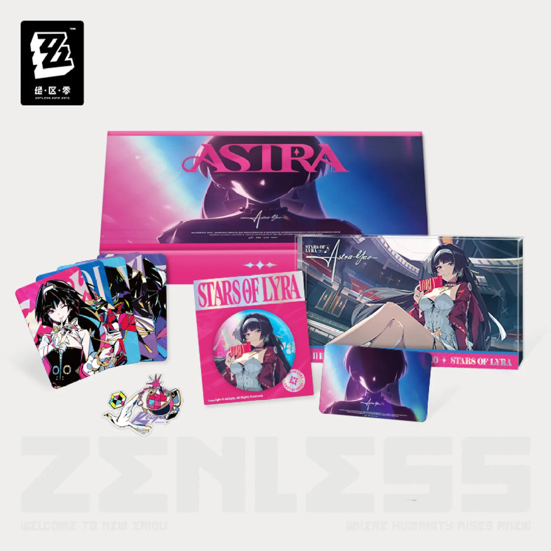 Pre-Order Zenless Zone Zero - Should I Be the Stars of Lyra Series Astra Cheering Gift Box