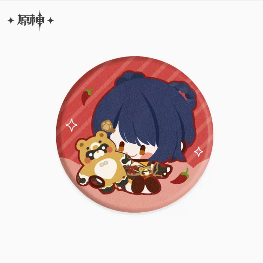 Genshin Impact - Fabric Chibi Badge