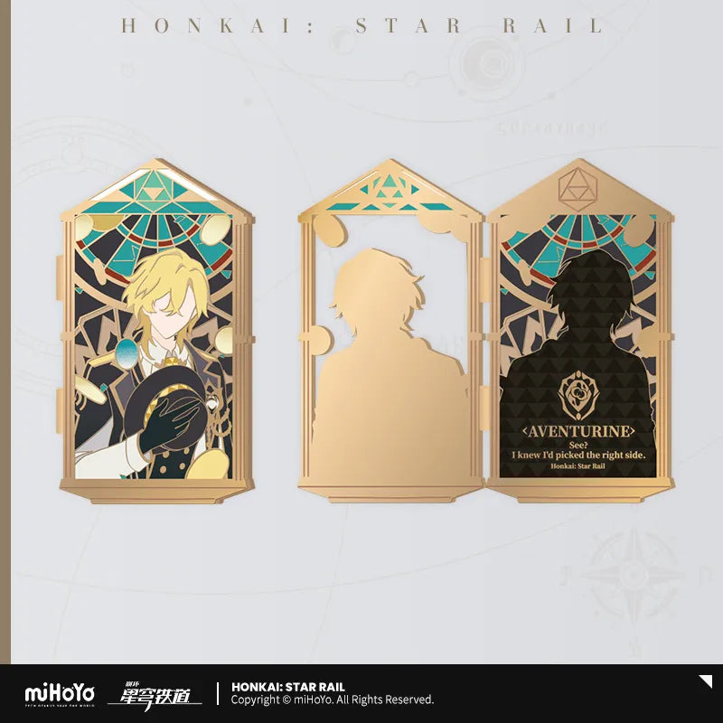 Pre-Order Honkai: Star Rail - Stoneheart's Oath Ring Series Metal Badge