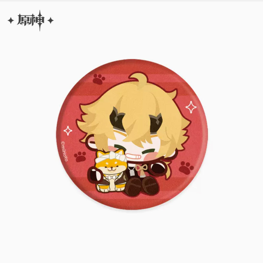 Genshin Impact - Fabric Chibi Badge