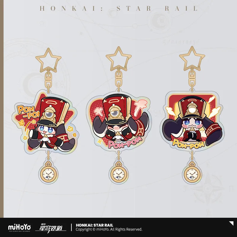 Honkai: Star Rail - Pom-Pom Gallery Pom-Pom Keychain