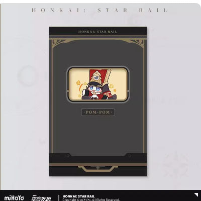 Honkai: Star Rail - Pom-Pom Gallery Chibi Sticky Note