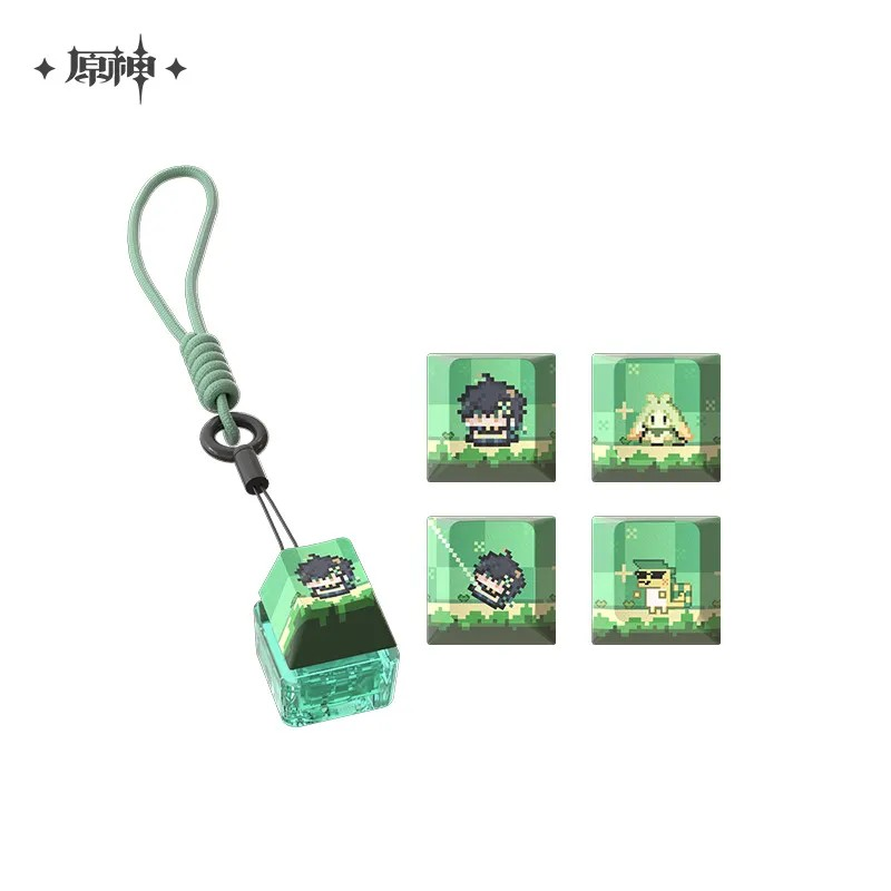 Genshin Impact - Natlan Colorful Pixel Series Keycap Set