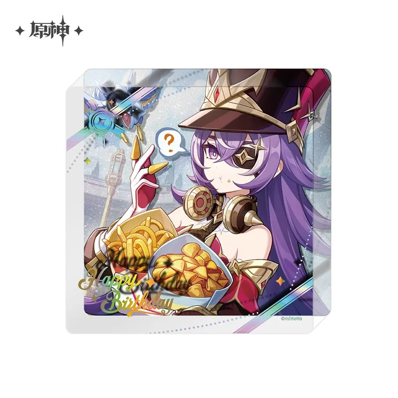 Genshin Impact - Day of Destiny Birthday Series Acrylic Coaster 2025