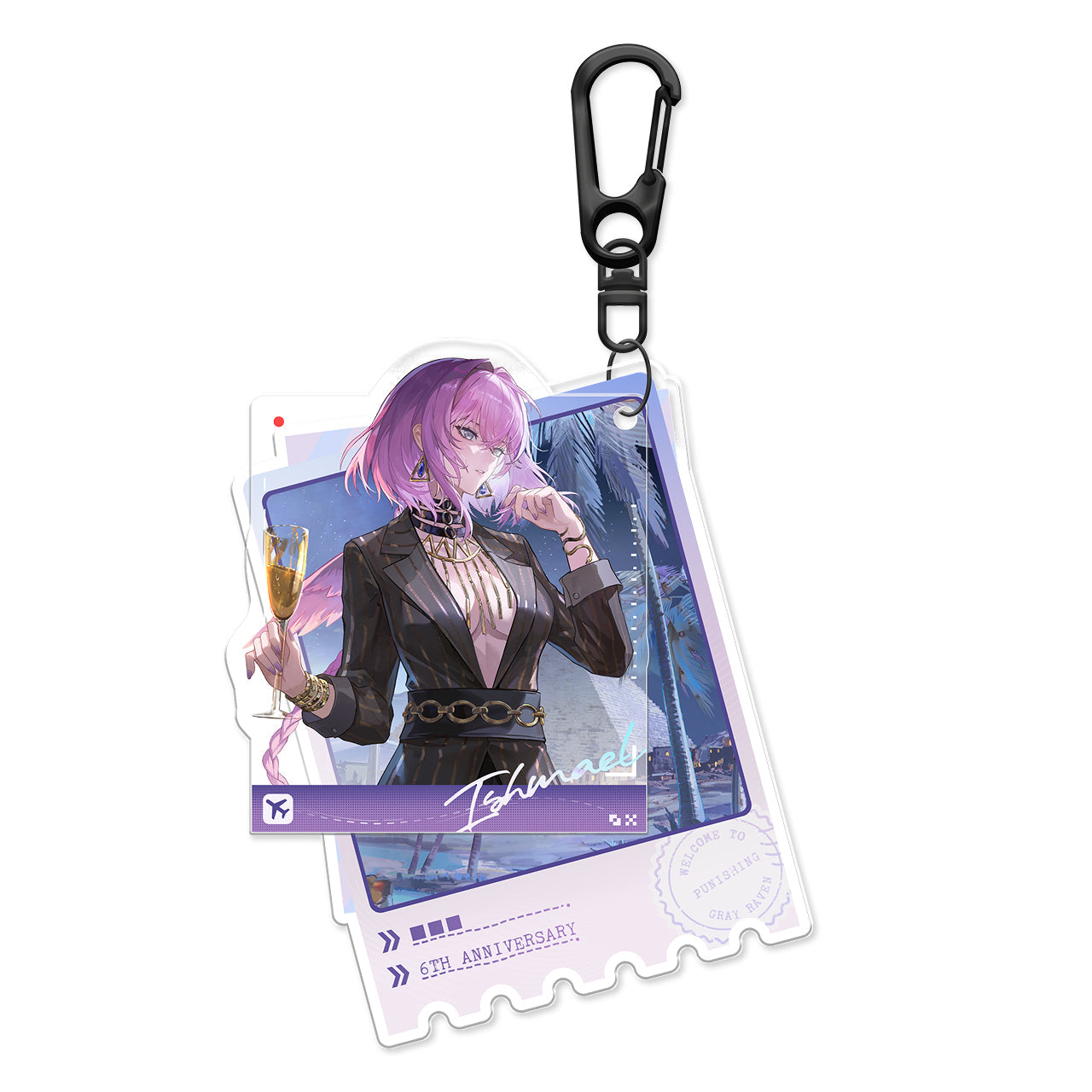 Pre-Order Punishing: Gray Raven - 6th Anniversary Echoes of Elsewhere Acrylic Charm