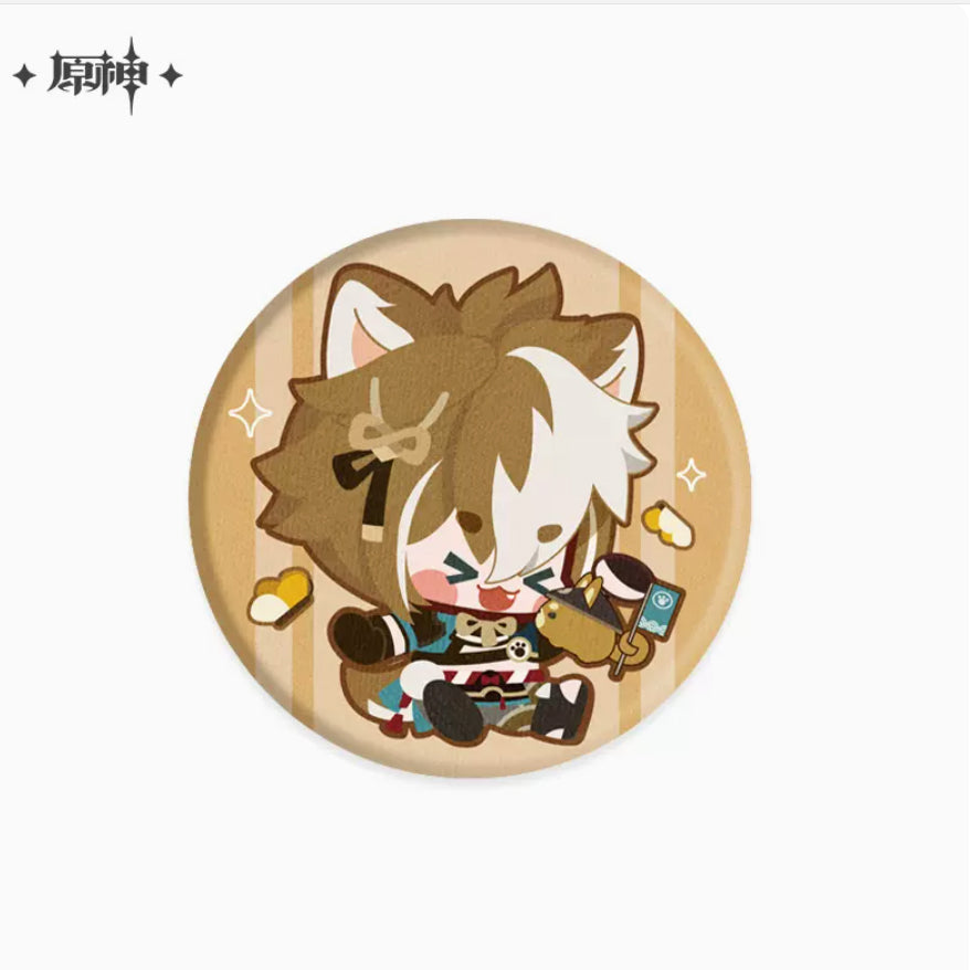 Genshin Impact - Fabric Chibi Badge