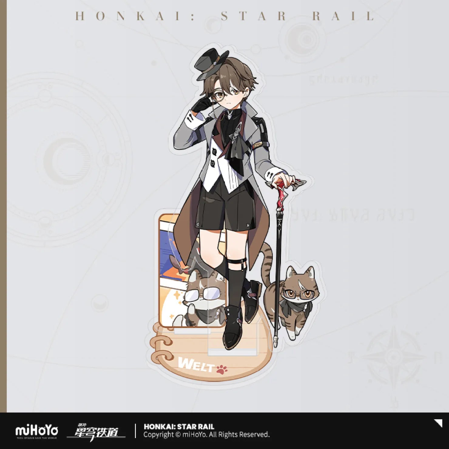 Honkai: Star Rail - Little Cat Series Acrylic Standee
