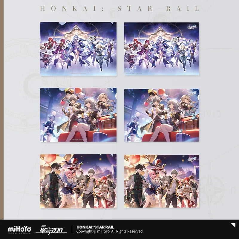 Honkai: Star Rail - Poster & File Folder Set