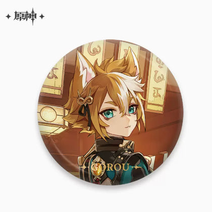 Genshin Impact Theme Character Badge