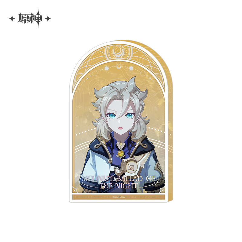 Pre-Order Genshin Impact -  Moonlit Ballad of the Night Series Thick Acrylic Blocks