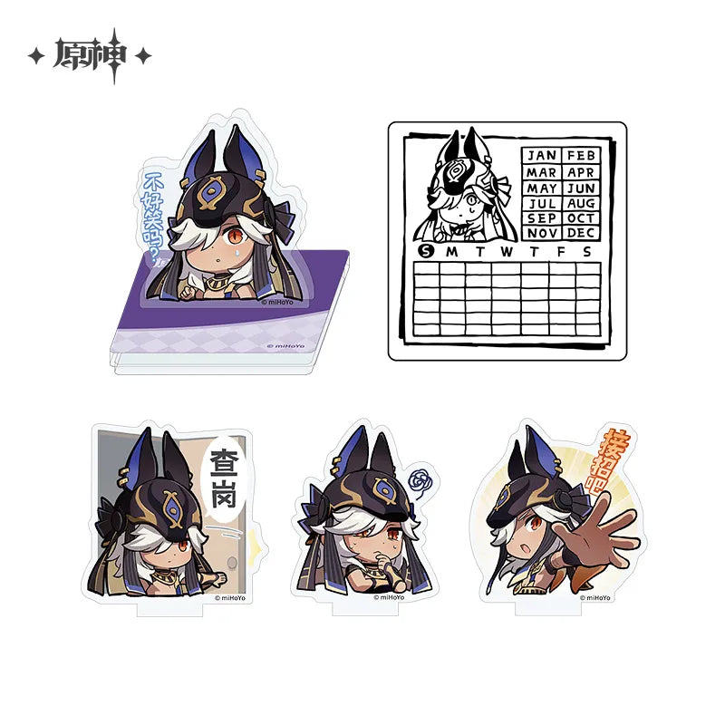 Genshin Impact - Sumeru Character Chibi Calendar Seal Ornament
