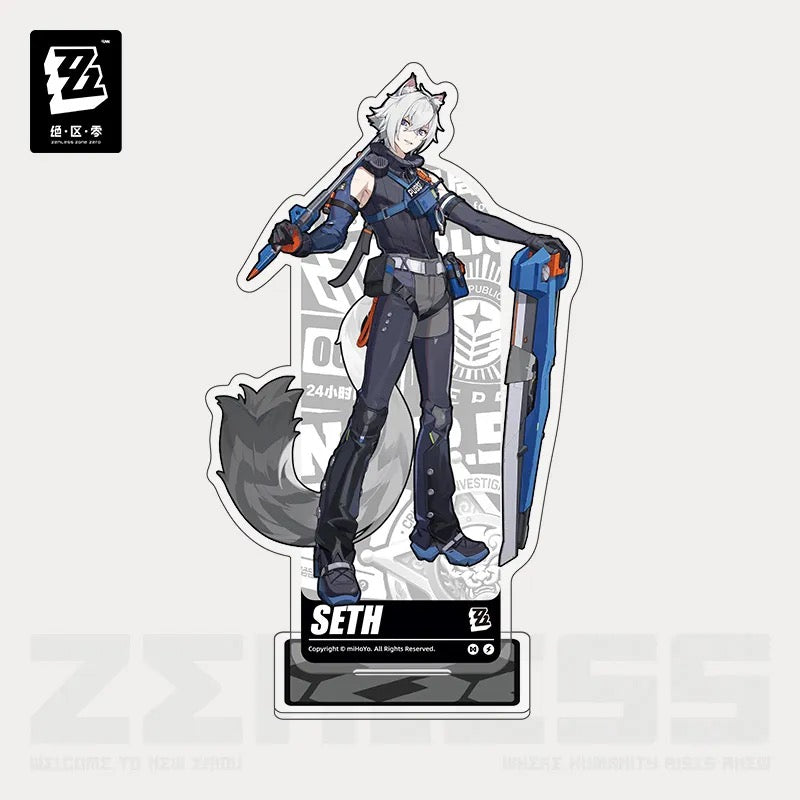 Zenless Zone Zero - Standing Design Series Acrylic Standee :  Criminal Investigation Special Response Team