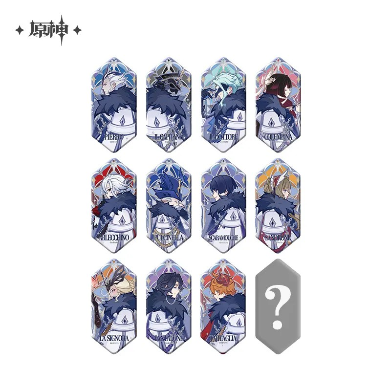 Pre-Order Genshin Impact ¨C Frost and Flame Series Badge Blind Box