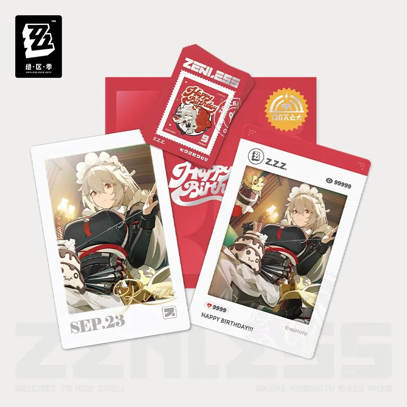 Pre-Order Zenless Zone Zero - HB2U Series Happy Birthday Commemorative Set Vol.1