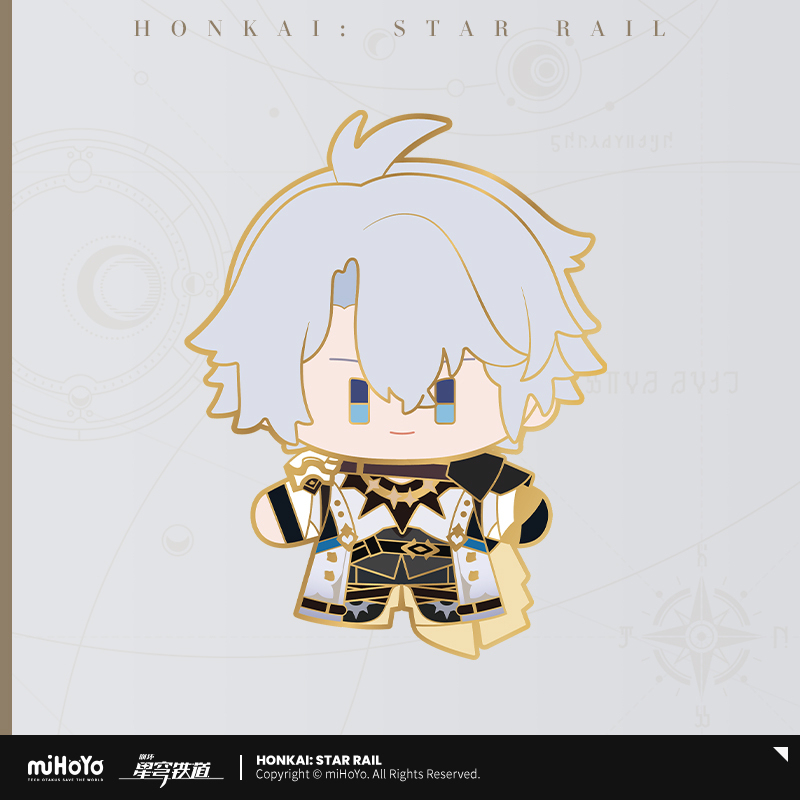 Pre-Order Honkai: Star Rail - Chibi Plushie Series Metal Badge