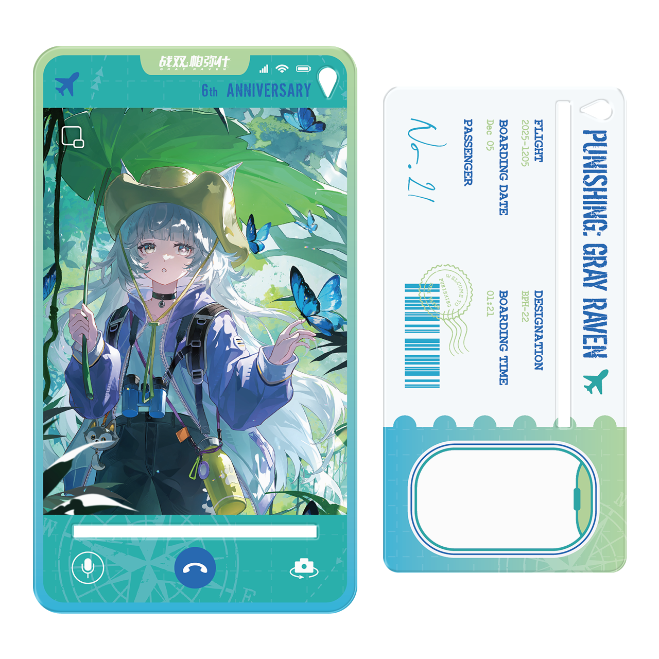 Pre-Order Punishing: Gray Raven - 6th Anniversary Echoes of Elsewhere Display Standee