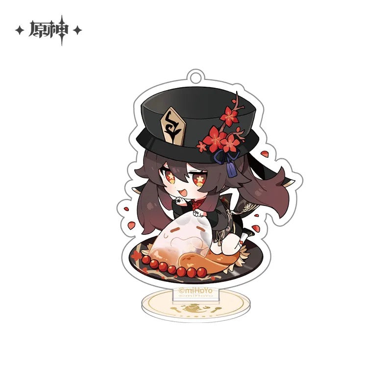 Genshin Impact Delicious Party Character Chibi Acrylic Standees