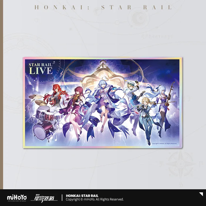 Honkai: Star Rail Live 2025/2024 Shikishi Art Board