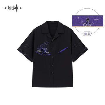 Genshin Impact - Forest and Flying Sands Series - Cyno Impression Short-Sleeve Shirt