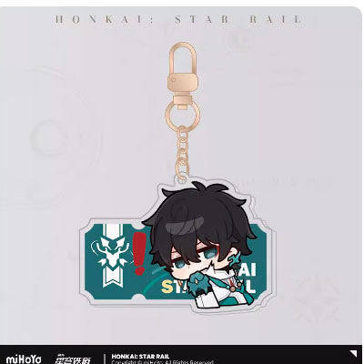 Honkai: Star Rail - Pom-Pom Gallery Acrylic Keychain