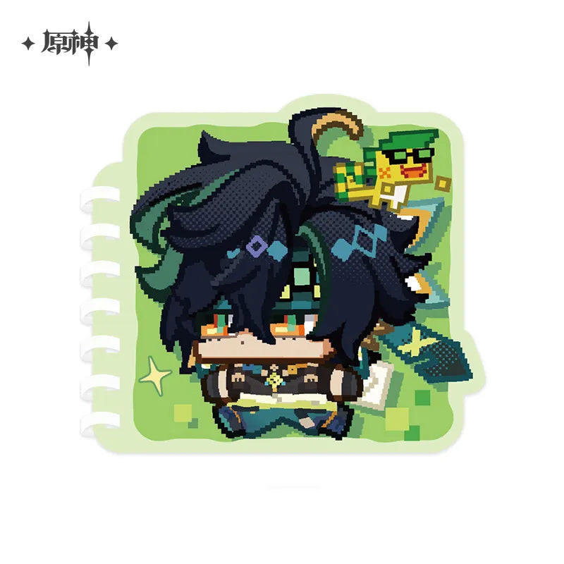 Genshin Impact - Natlan Chibi Emoji Series Notebook