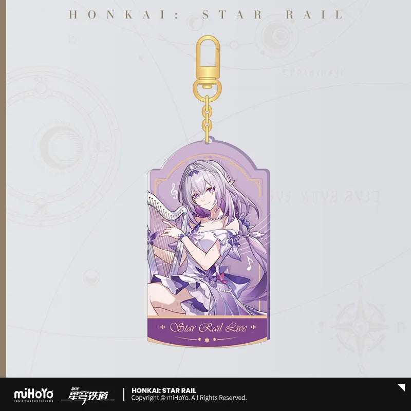 Honkai: Star Rail Live 2025/2024 Acrylic Keychain