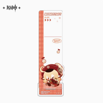 Genshin Impact - Chibi Character Sticky Note Standee