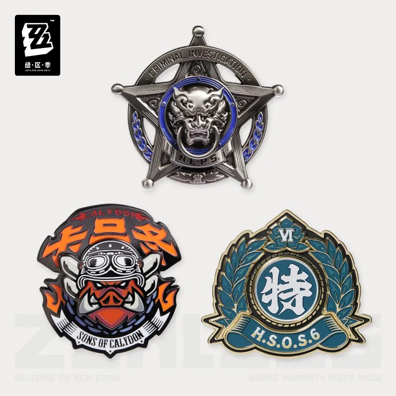 Zenless Zone Zero - Camp Series Metal Badge Vol.2