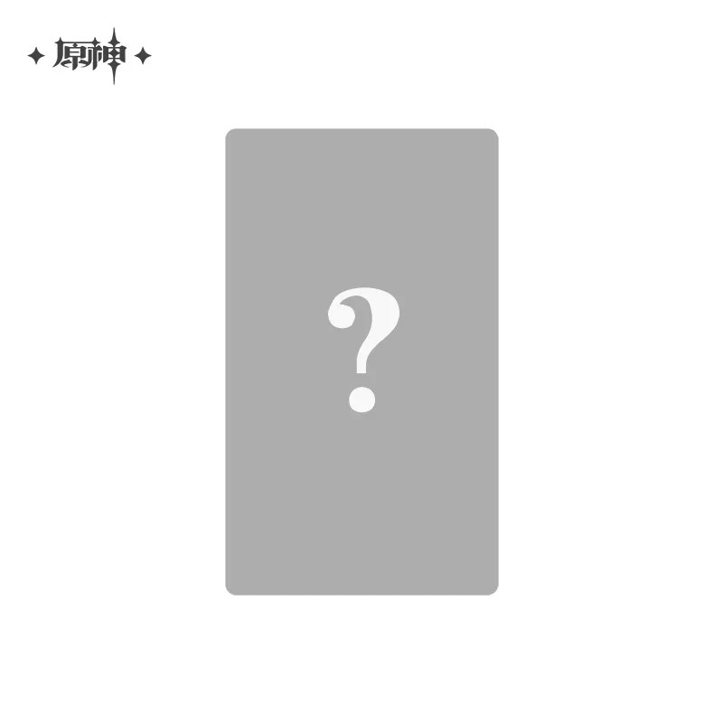 Pre-Order Genshin Impact ¨C Frost and Flame Series Prismatic Card Blind Box