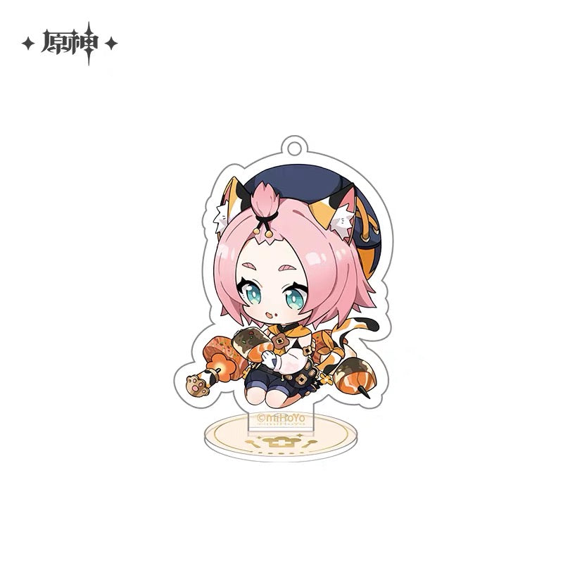 Genshin Impact Delicious Party Character Chibi Acrylic Standees