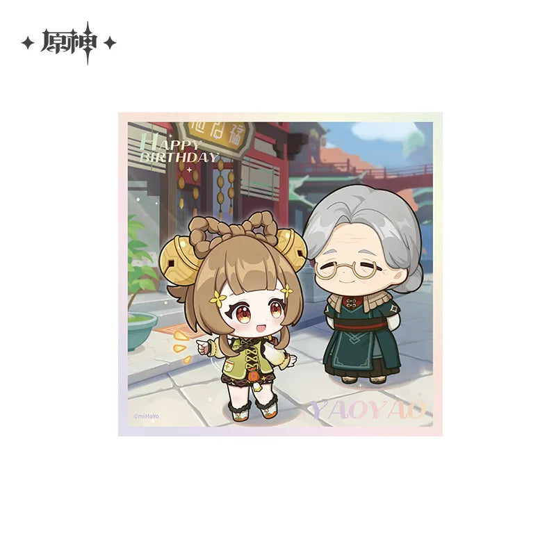 Genshin Impact - Auspicious Moments Series Mini Shikishi