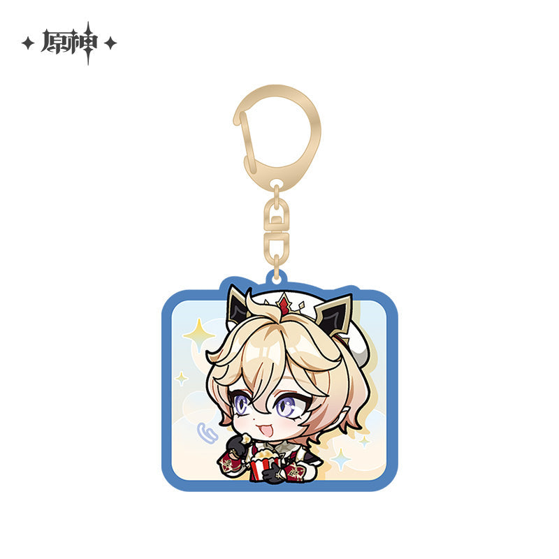 Pre-Order Genshin Impact - Chibi Emoji Series Mondstadt Acrylic Keychain