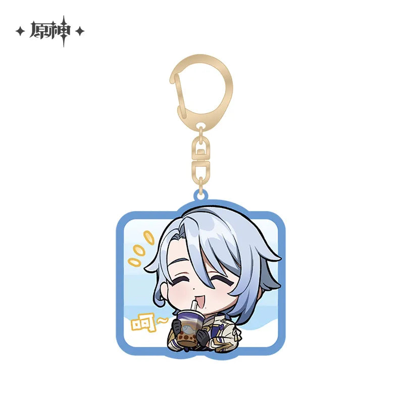 Genshin Impact - Inazuma Chibi Character Acrylic Keychain Ver.2