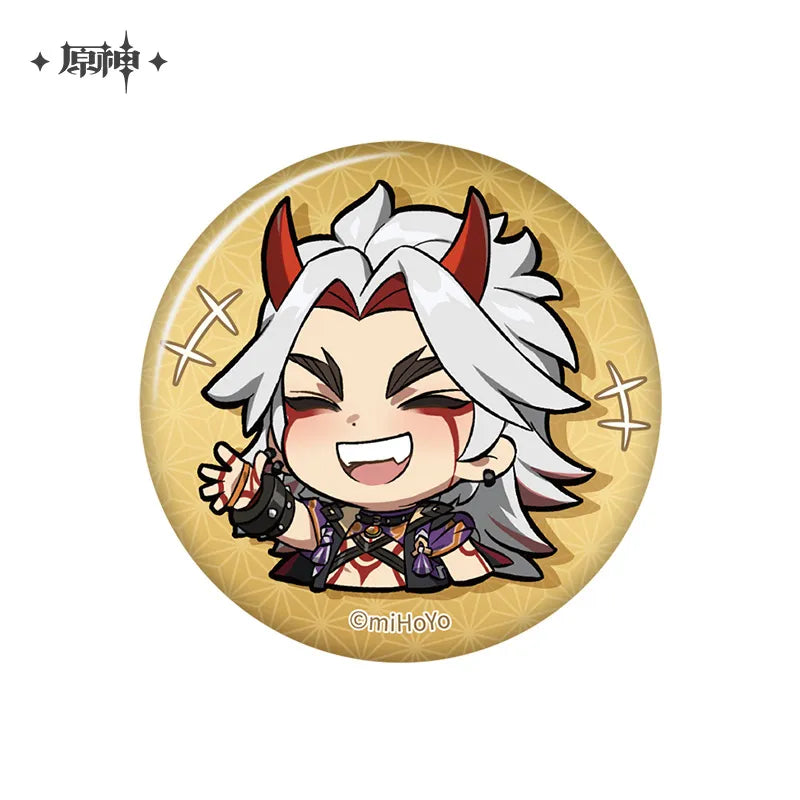 Genshin Impact - Inazuma Chibi Character Badges Ver.2