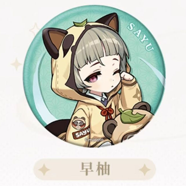 Genshin Impact - Outing Theme Series Chibi Character Badge