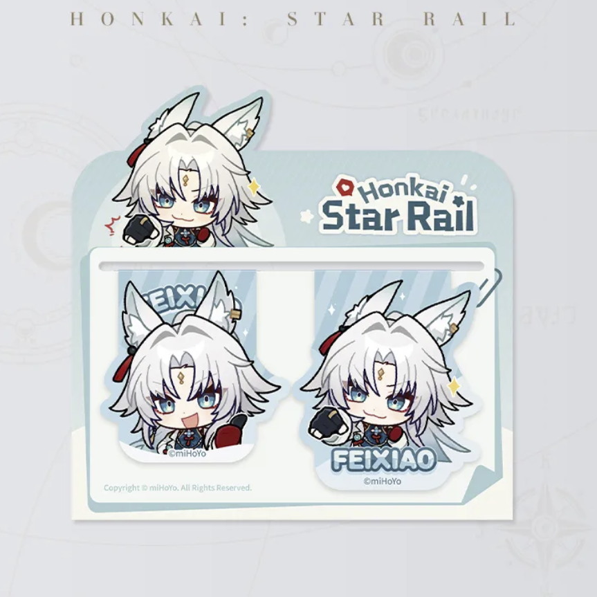 Honkai: Star Rail - Pom-Pom Gallery Soft Magnet Bookmark Set