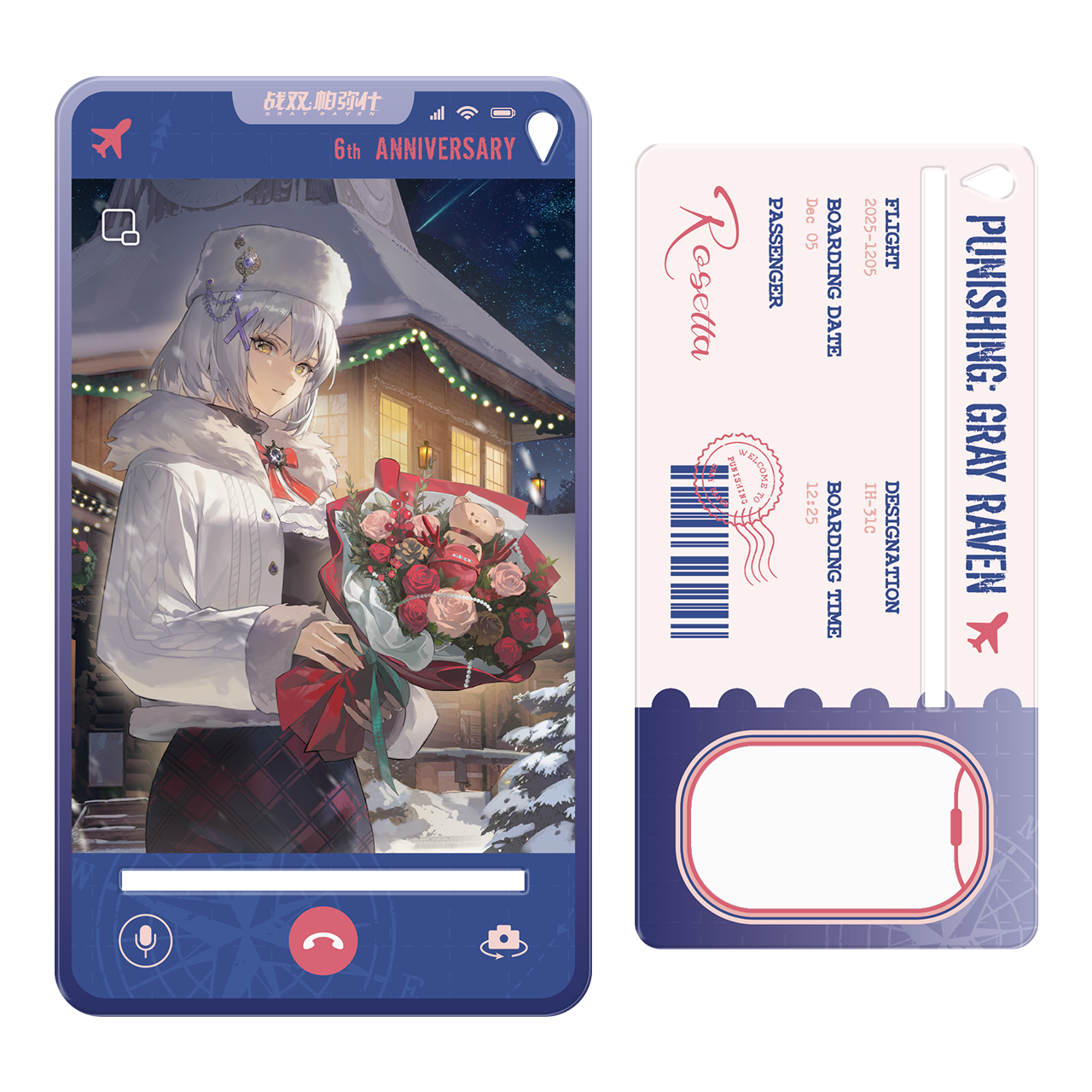 Pre-Order Punishing: Gray Raven - 6th Anniversary Echoes of Elsewhere Display Standee