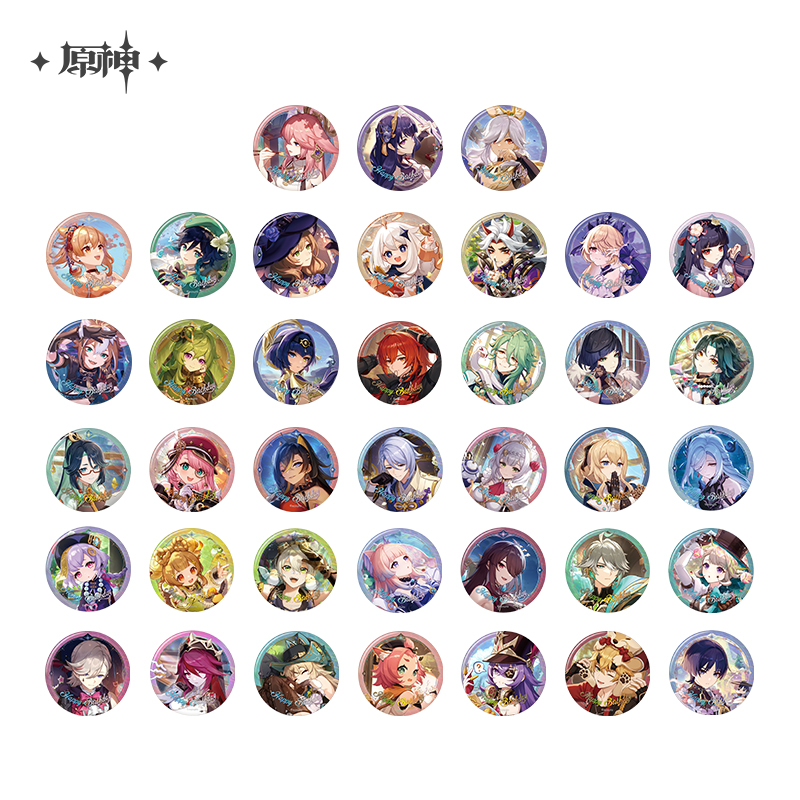 Pre-Order Genshin Impact - Day of Destiny Birthday Series Badge 2025