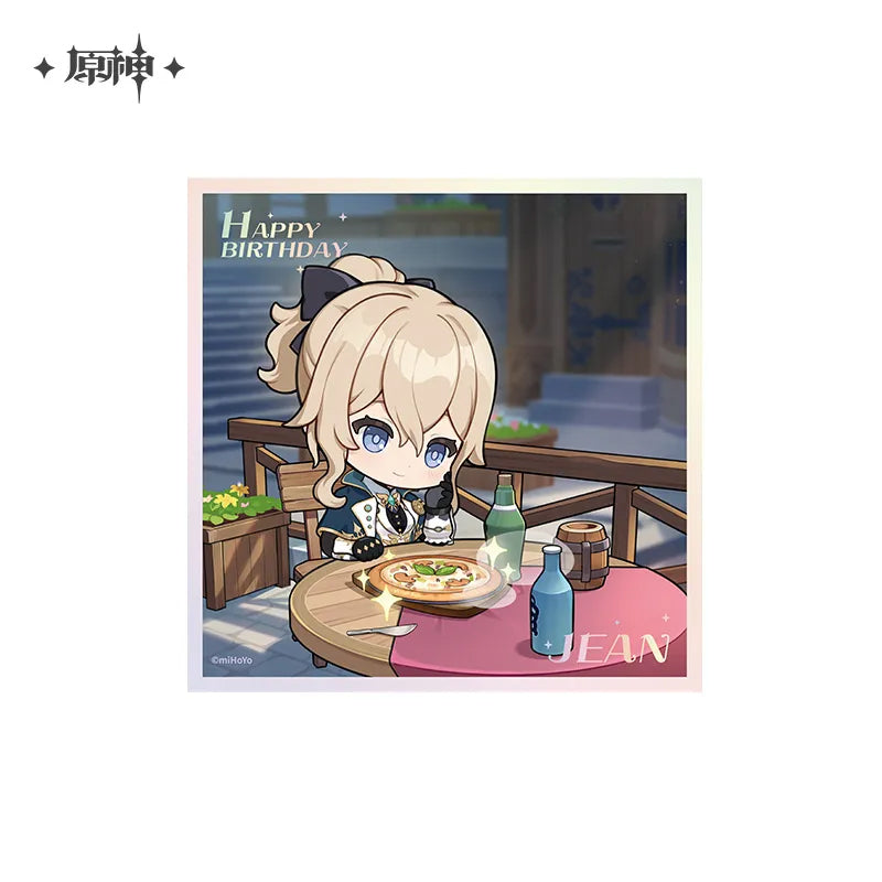 Genshin Impact - Auspicious Moments Series Mini Shikishi