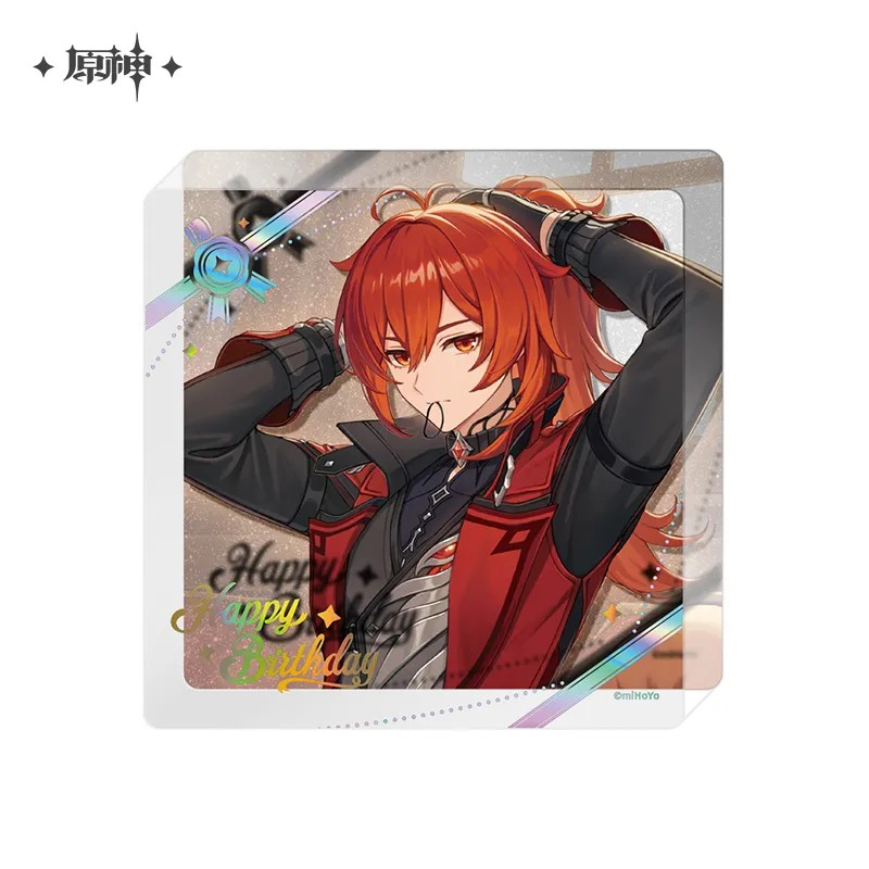 Genshin Impact - Day of Destiny Birthday Series Acrylic Coaster 2025