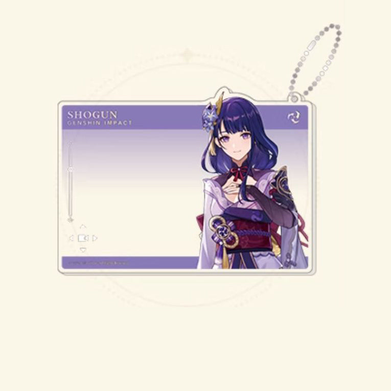 Genshin Impact Anniversary Celebration Series Acrylic Group Photo Card