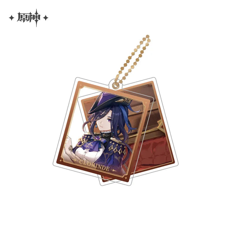 Genshin Impact Theme Double Piece Acrylic Keychain
