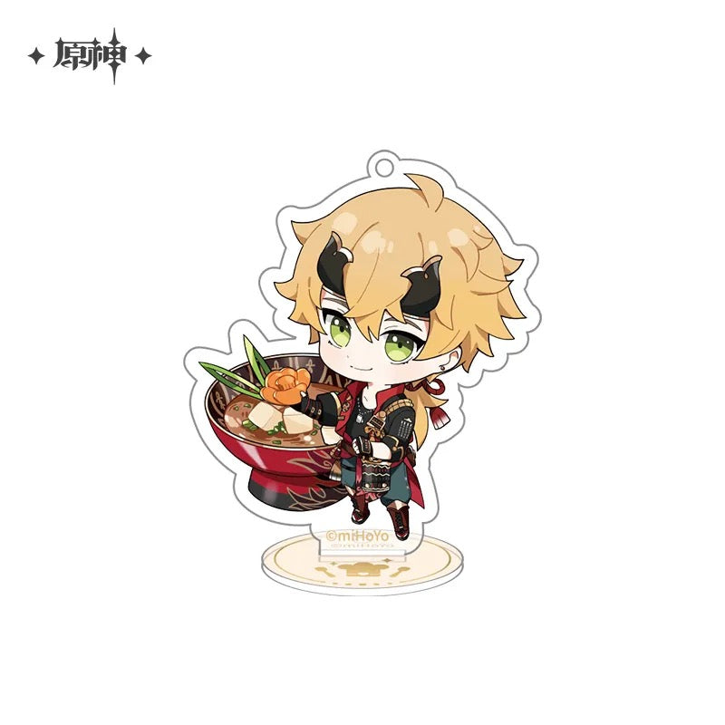 Genshin Impact Delicious Party Character Chibi Acrylic Standees