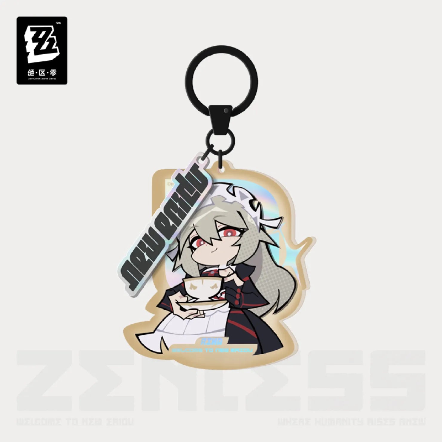 Zenless Zone Zero - New Eridu Series Chibi Acrylic Keychain: Victoria Housekeeping Co.