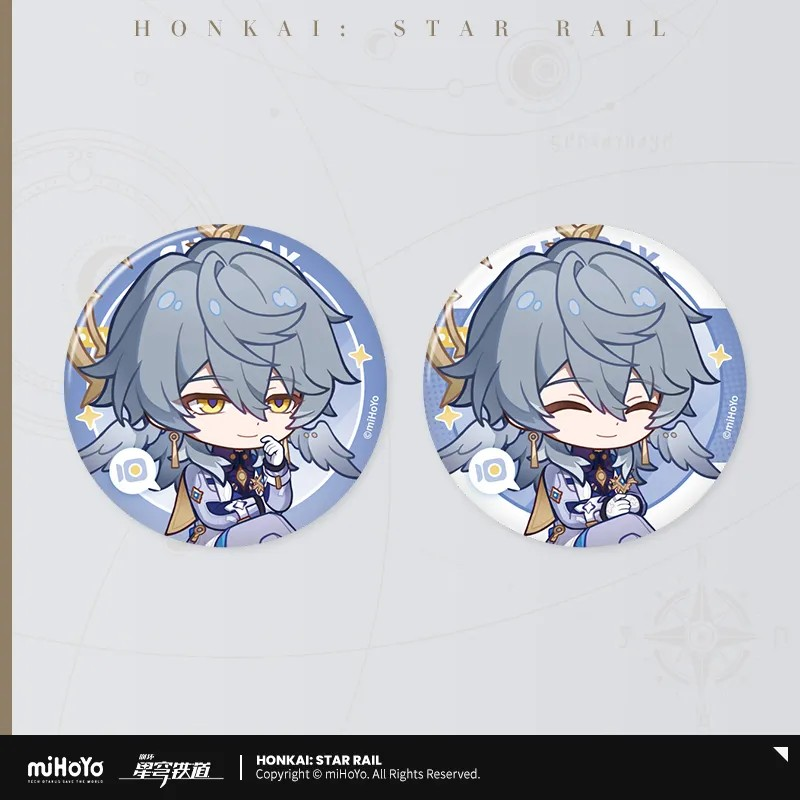 Honkai: Star Rail - Owlbert's Reception Room Series Badge Set