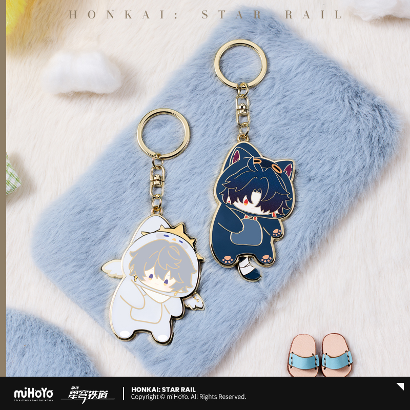 Pre-Order Honkai: Star Rail - Boys' Dormitory Series Chibi Metal Keychain